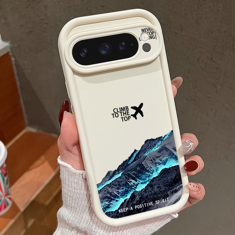 Airplane Snow Mountain Pattern - Google Pixel 9 Pro review and price