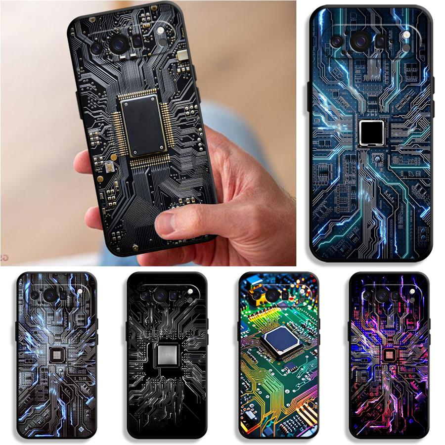 Retro Circuit Board Funda Phon - Google Pixel 9 Pro review and price